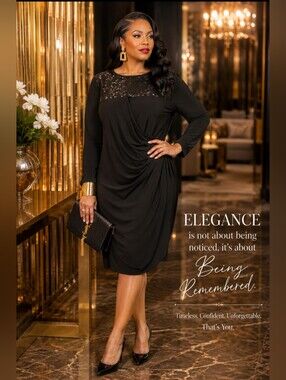 🔥Class Act - Designer Dress by Ralph Lauren, Size 12